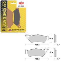 SBS BRAKE PAD 674RSI