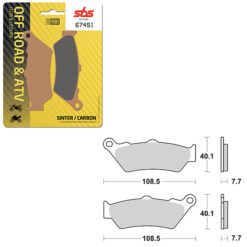 SBS BRAKE PAD 674SI