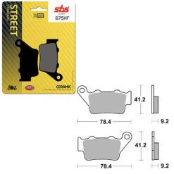 SBS BRAKE PAD 675HF