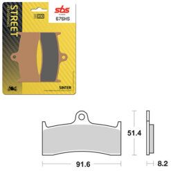 SBS BRAKE PAD 676HS