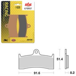 SBS BRAKE PAD 676RST