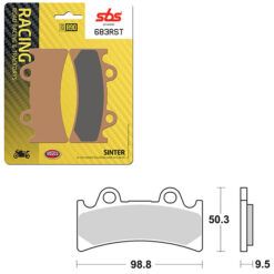 SBS BRAKE PAD 683RST