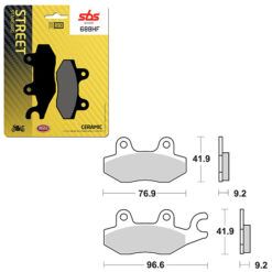 SBS BRAKE PAD 688HF