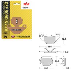 SBS BRAKE PAD 692RSI