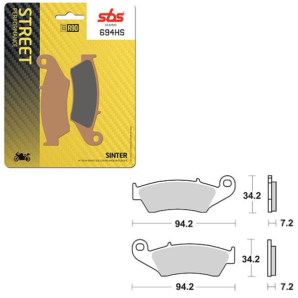 SBS BRAKE PAD 694HS