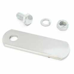 EMGO BRACKET 3'' 1 HOLE CHROME