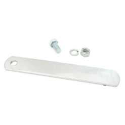EMGO BRACKET 8'' 1 HOLE CHROME