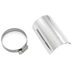 EMGO HEAT SHIELD CHROME 4''