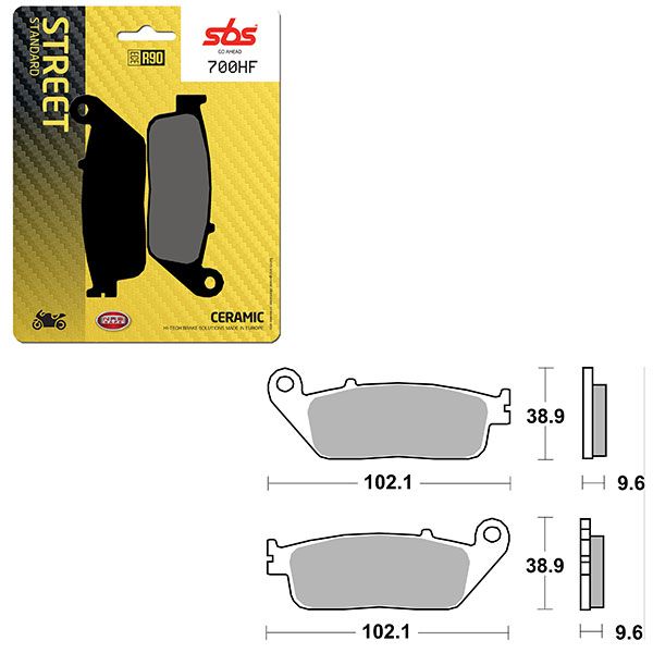 SBS BRAKE PAD 700HF