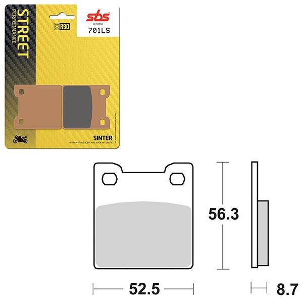 SBS BRAKE PAD 701LS