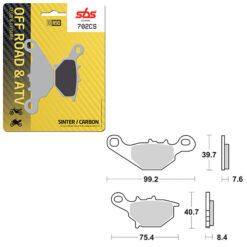 SBS BRAKE PAD 702CS