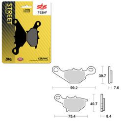 SBS BRAKE PAD 702HF
