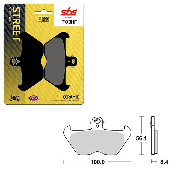 SBS BRAKE PAD 703HF