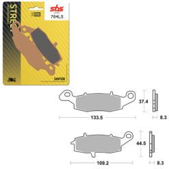SBS BRAKE PAD 704LS