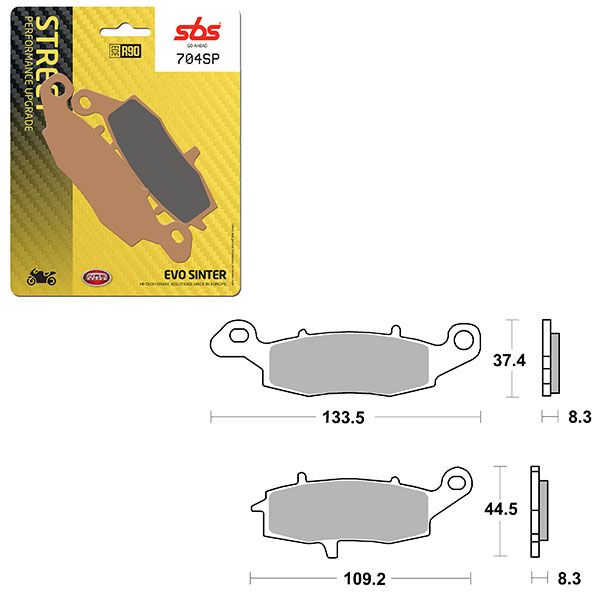 SBS BRAKE PAD 704SP