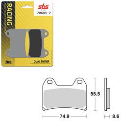 SBS BRAKE PAD 706DS-2