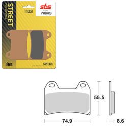 SBS BRAKE PAD 706HS