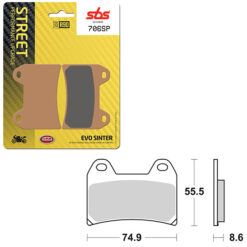 SBS BRAKE PAD 706SP