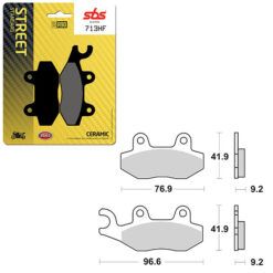 SBS BRAKE PAD 713HF