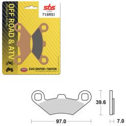 SBS BRAKE PAD 716RSI