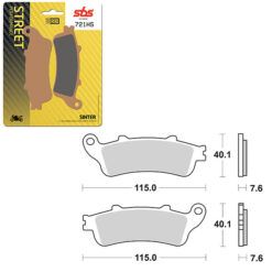 SBS BRAKE PAD 721HS