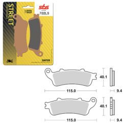 SBS BRAKE PAD 722LS