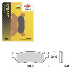 SBS BRAKE PAD 728LS
