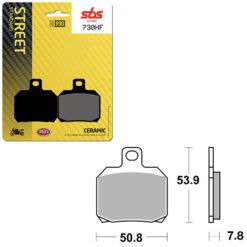SBS BRAKE PAD 730HF