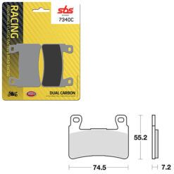 SBS BRAKE PAD 734DC