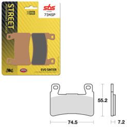 SBS BRAKE PAD 734SP