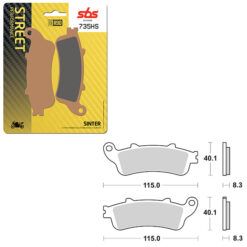 SBS BRAKE PAD 735HS