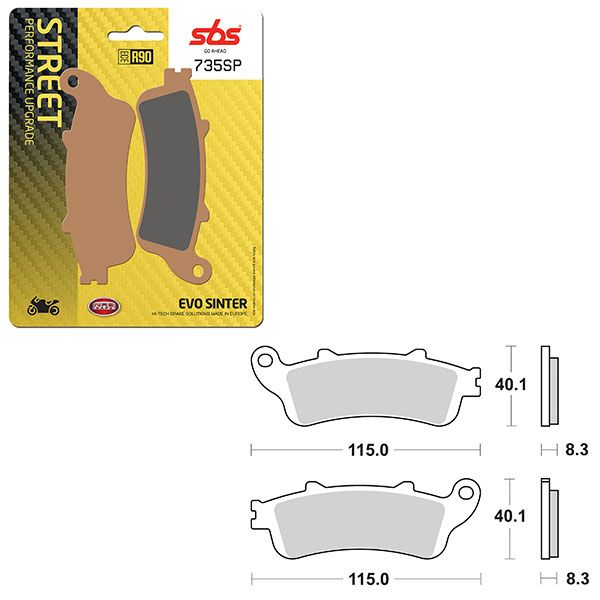 SBS BRAKE PAD 735SP