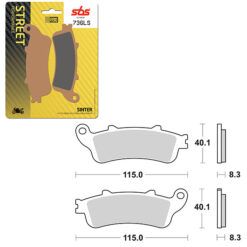 SBS BRAKE PAD 736LS