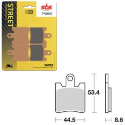 SBS BRAKE PAD 740HS