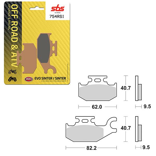 SBS BRAKE PAD 754RSI