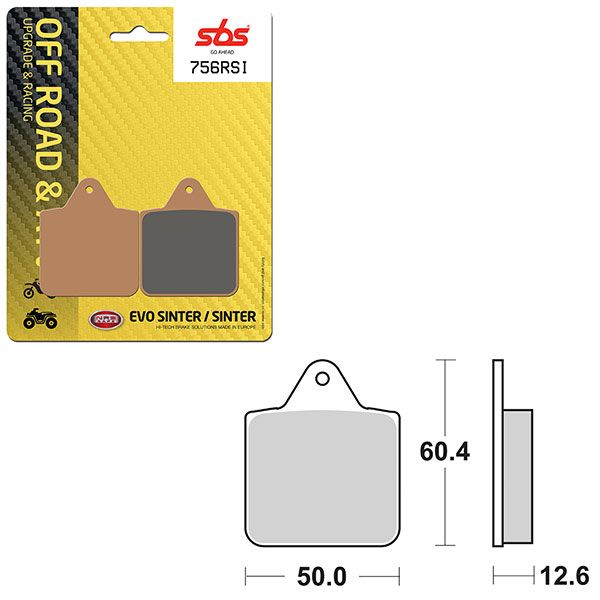 SBS BRAKE PAD 756RSI