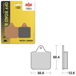 SBS BRAKE PAD 756SI