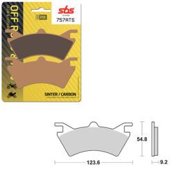 SBS BRAKE PAD 757ATS