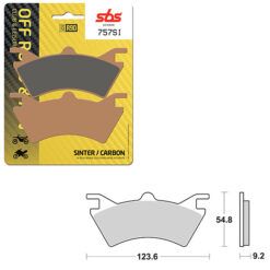 SBS BRAKE PAD 757SI