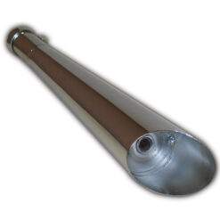MUFFLER SLASH CUT UNIVERSAL 24