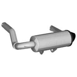MBRP 5" SINGLE SLIPON PERFRMNC