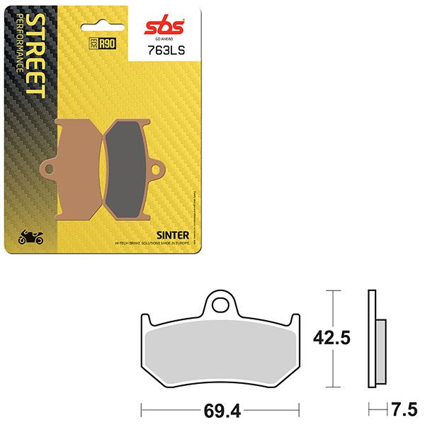SBS BRAKE PAD 763LS