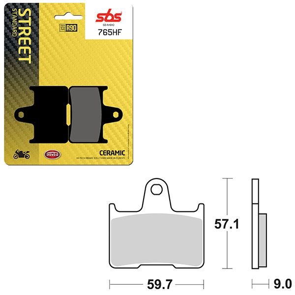 SBS BRAKE PAD 765HF