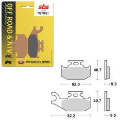 SBS BRAKE PAD 767RSI