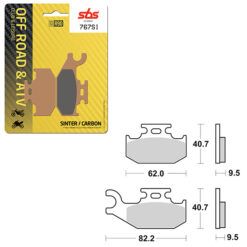 SBS BRAKE PAD 767SI