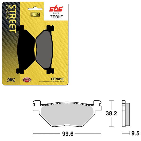SBS BRAKE PAD 769HF