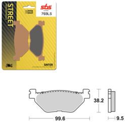 SBS BRAKE PAD 769LS