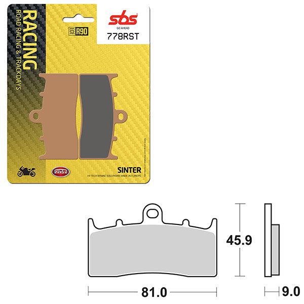 SBS BRAKE PAD 778RST