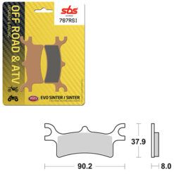SBS BRAKE PAD 787RSI