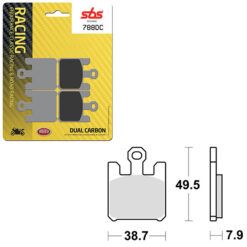 SBS BRAKE PAD 788DC